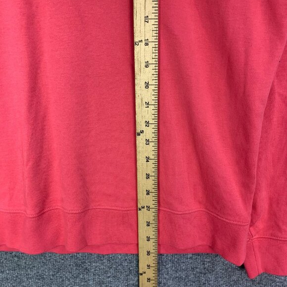 Vineyard Vines Quater Zip Mock Neck Pullover Sweatershirt Women Medium - Picture 6 of 9